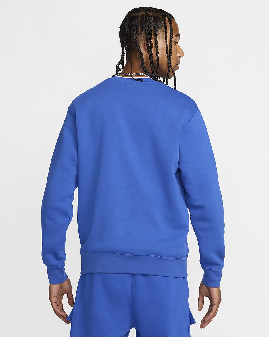 Royal blue nike crewneck sweatshirt sale